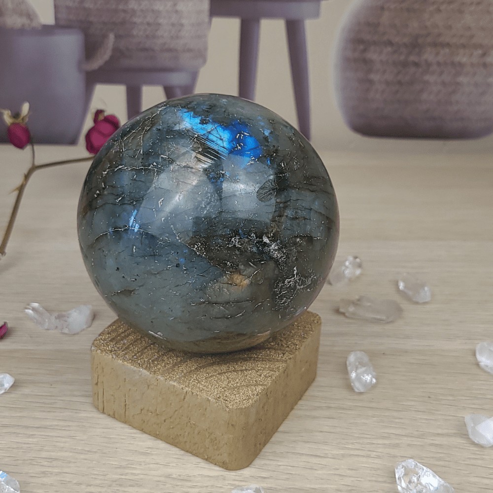 labradorite sphere