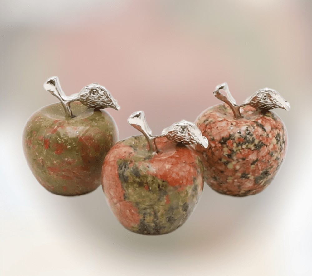 UNAKITE POMME - PIERRE POLIE
