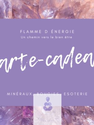 CARTE CADEAU - IDÉE CADEAU