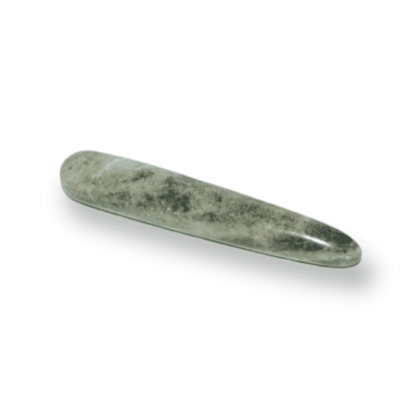 Bâton de massage en pierre naturelle - marbre et mica
