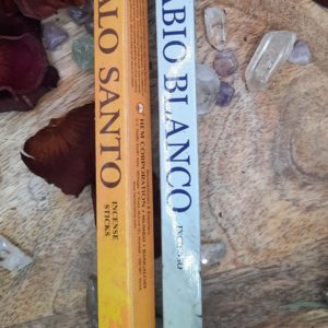 Encens en bâtons - palo santo et sauge blanche