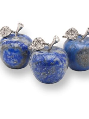 LAPIS LAZULI POMME STRASS ET DÉCORATION