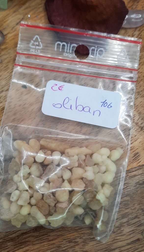 Résine d'oliban