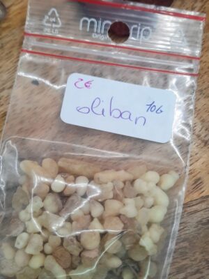 Résine d'oliban