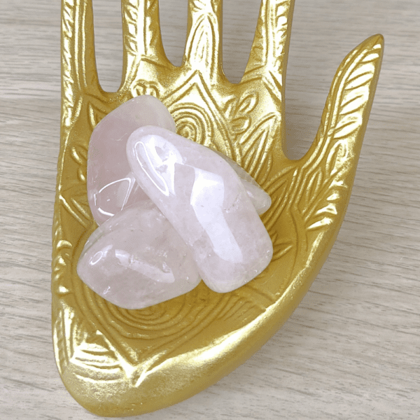 Quartz rose Brésil poli