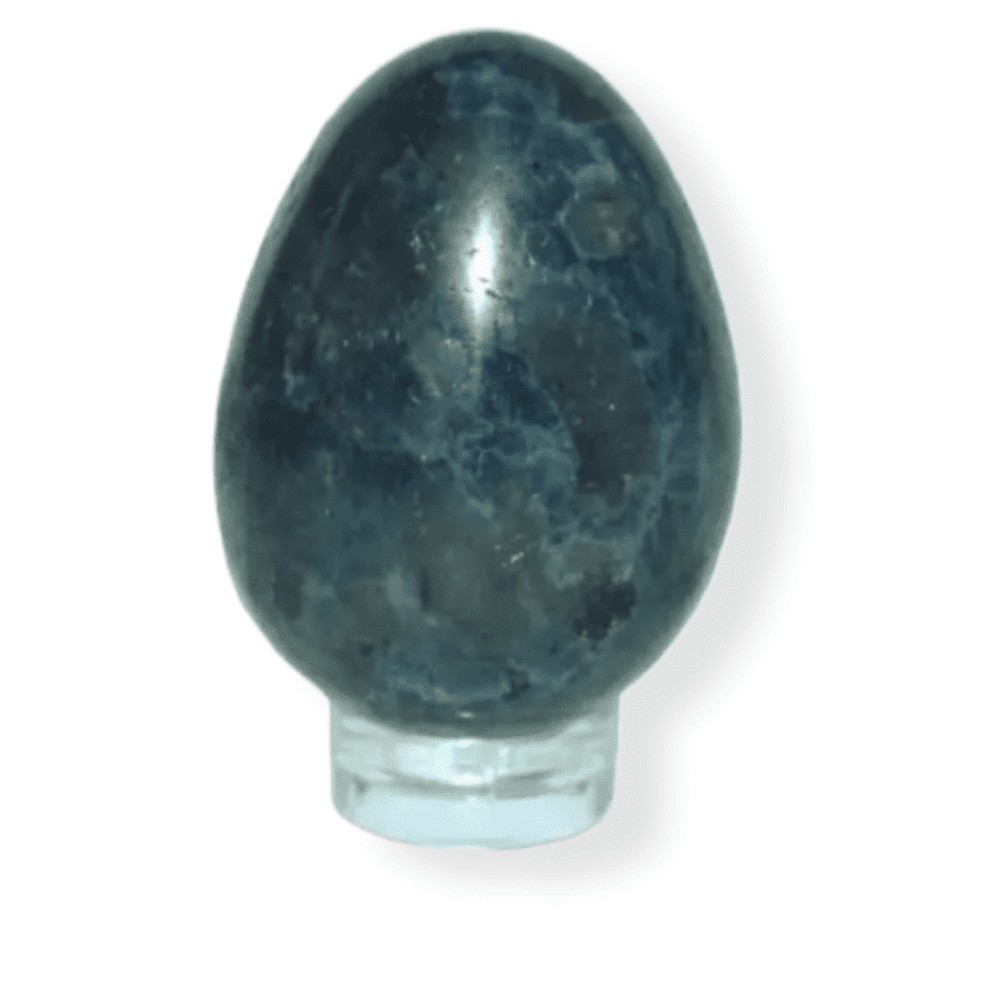cordierite - œuf en pierre naturelle, iolite