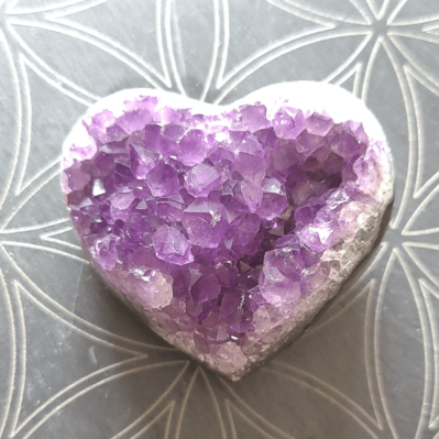 coeur amethyste