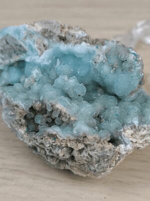 pierre naturelle brute Congo hémimorphite H14