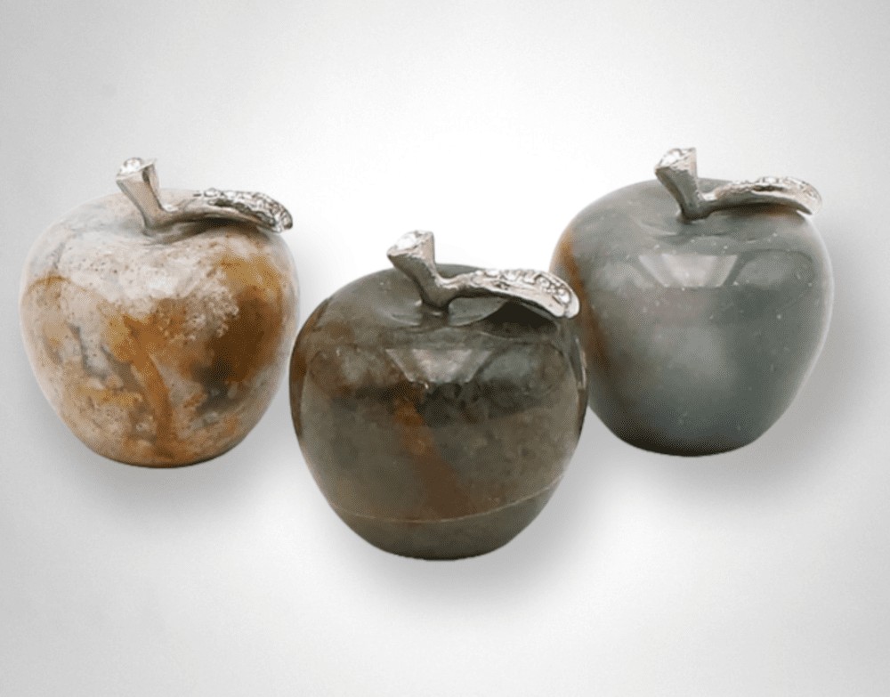 pomme en agate indienne