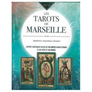 Coffret tarots de Marseille 78 cartes grand format