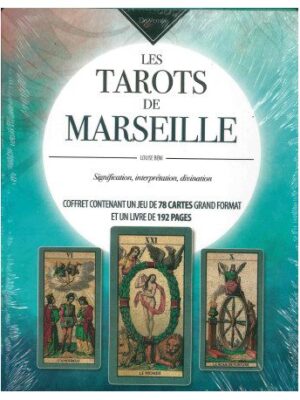 Coffret tarots de Marseille 78 cartes grand format