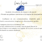 Lapis Lazuli pierre des dieux