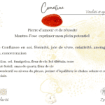 Vertus et propriétés de la cornaline