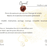Grenat propriétés et rechargement