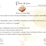 Pierre de lune vertus et propriétés