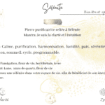 Sélénite vertus et propriétés fiche pratique