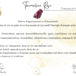 Fiche vertus et propriétés de la tourmaline rose