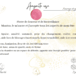 Aragonite rose pierre de douceur et de bienveillance
