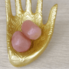 Calcite rose galet pierre naturelle polie
