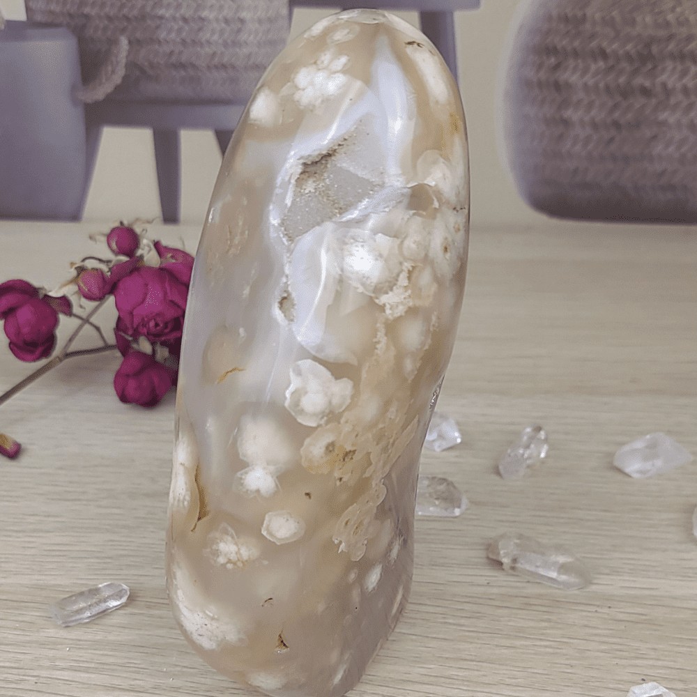 Agate fleur de cerisier