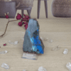 labradorite bleue brute