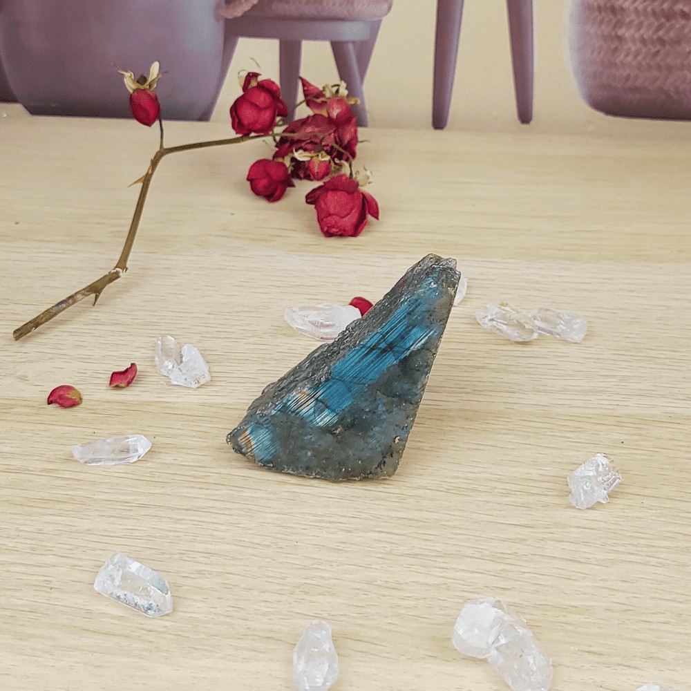 labradorite bleue