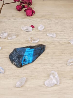 labradorite bleue brute