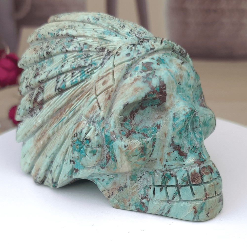 Pièce unique de collection - chrysocolle - Pérou - artisanat