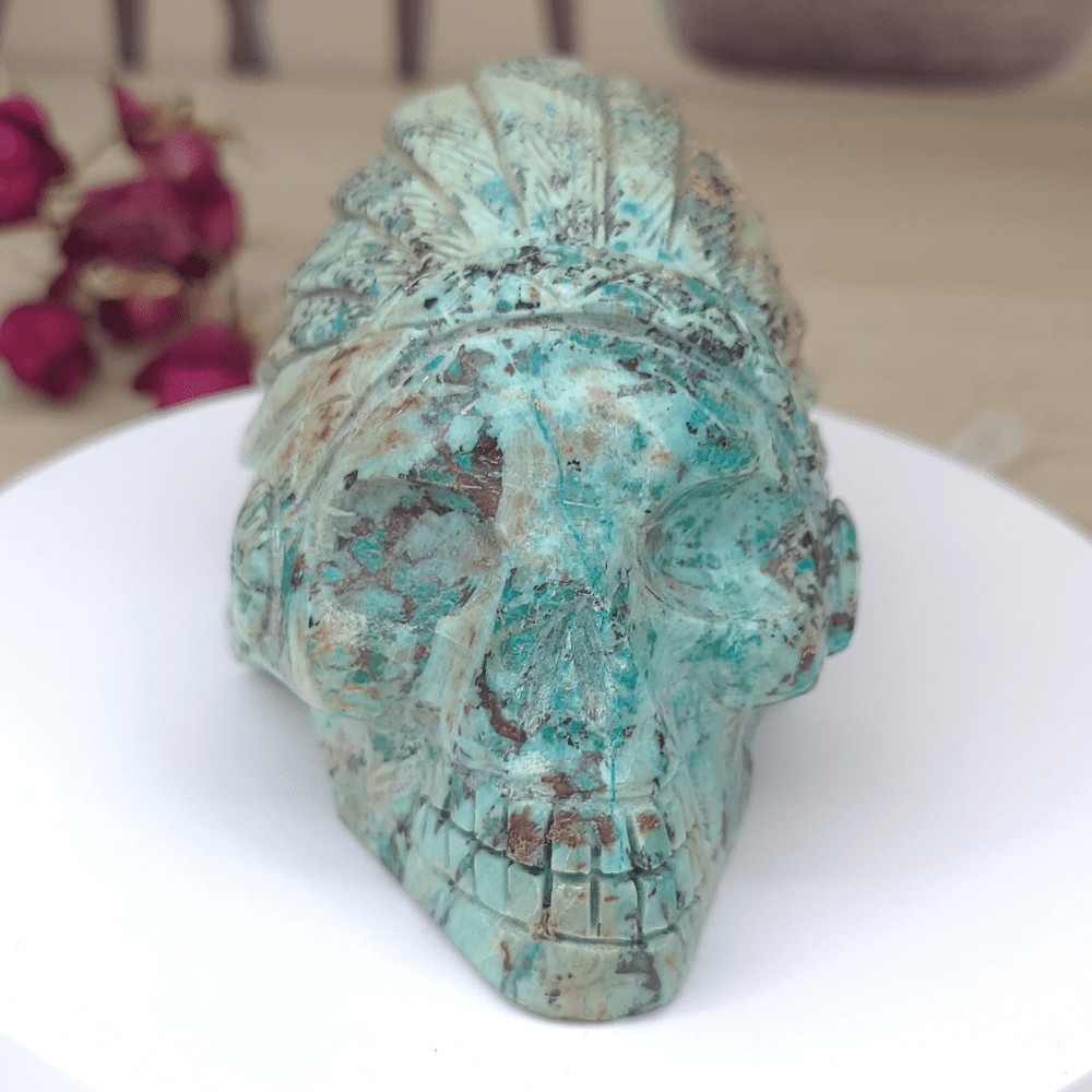 chrysocolle pierre d énergie positive et paix intérieure et sérénité