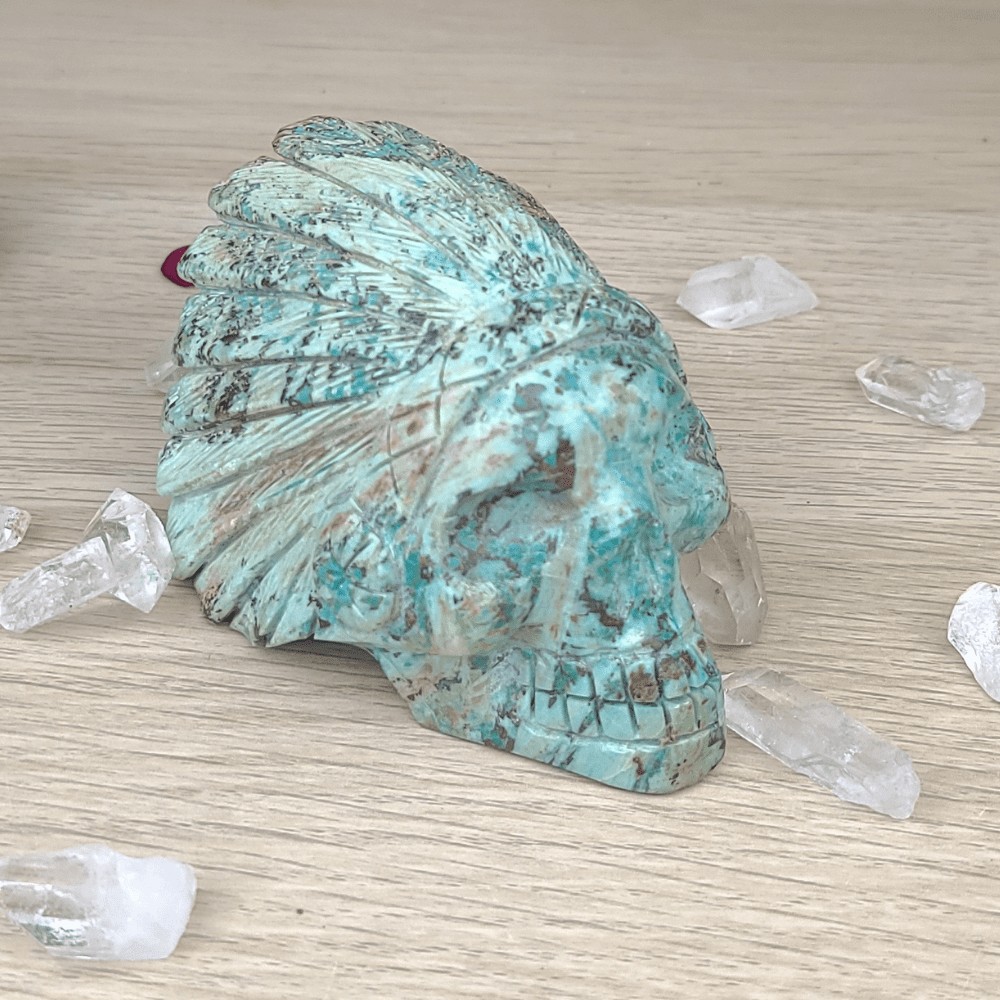 Pièce unique de collection - chrysocolle - Pérou - artisanat