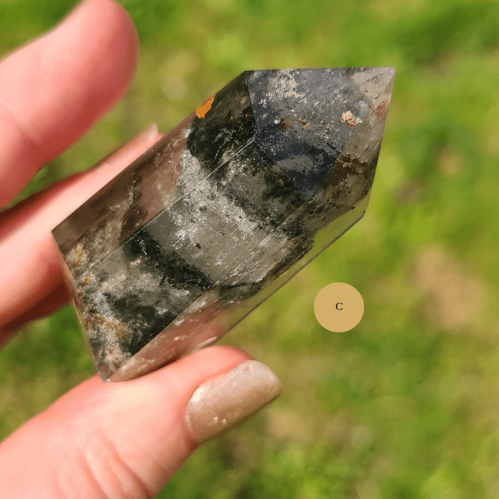 quartz à inclusions