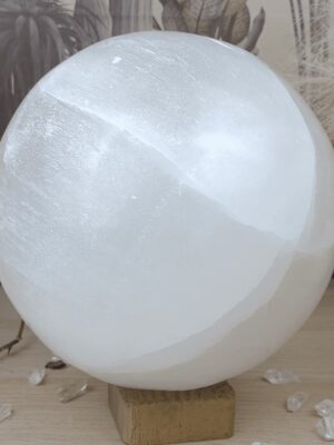sphere sélénite 10.5cm