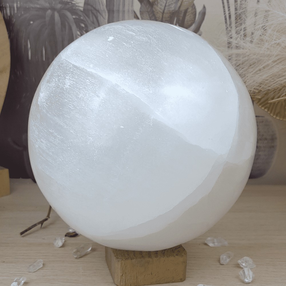 sphere sélénite 10.5cm
