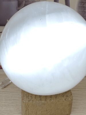 sphère sélénite 13cm