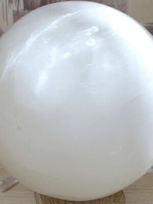sphère sélénite 20cm