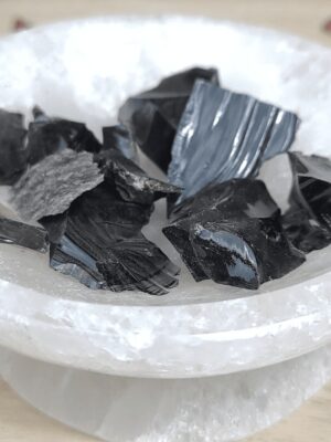 pierre naturelle obsidienne