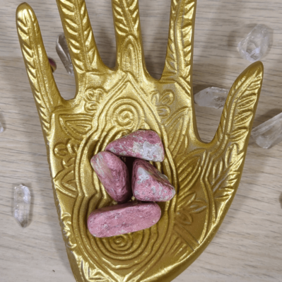 thulite pierre roulée petite pierre roulée