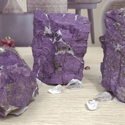purpurite bloc brut