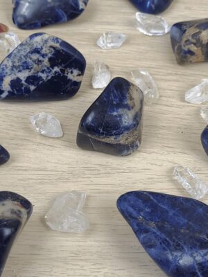 minéraux - Sodalite Afrique Pierre roulée XL