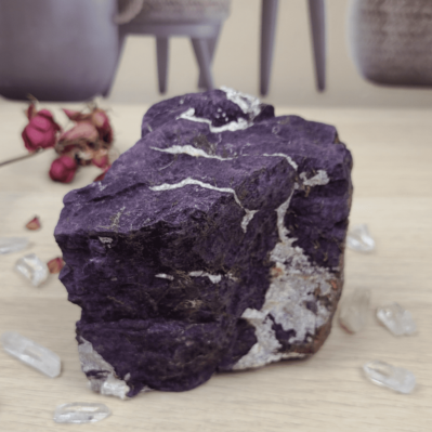 purpurite bloc brut