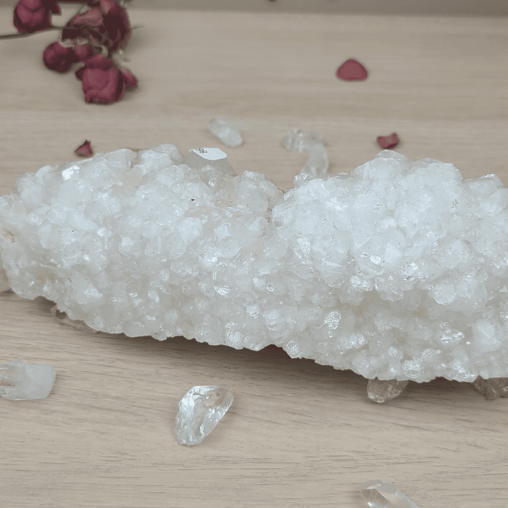 Apophyllite cristal - Inde pierre brute 86