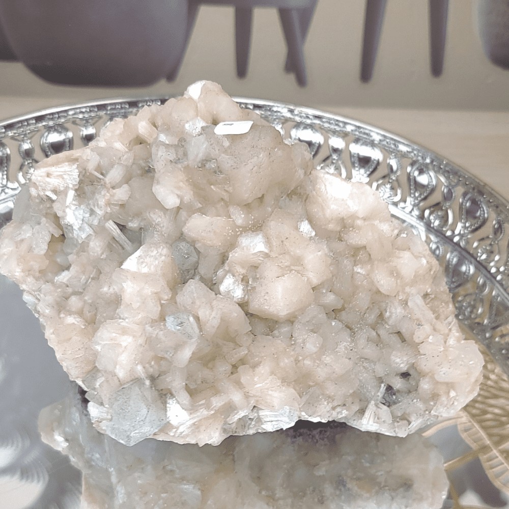Apophyllite et stilbite rose ref88