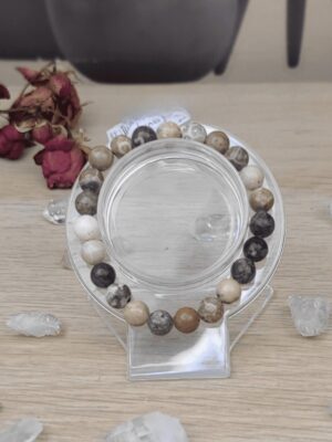 CORAIL FOSSILE BRACELET 8 MM - ETATS UNIS