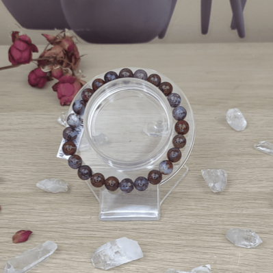 CORAIL AGATE CRAZY LACE - MEXIQUE - 8MM