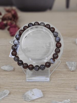 CORAIL AGATE CRAZY LACE - MEXIQUE - 8MM