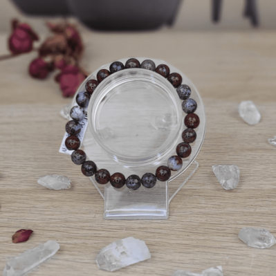 CORAIL AGATE CRAZY LACE - MEXIQUE - 8MM