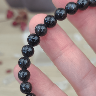 Amphibole Brésil Bracelet 6mm