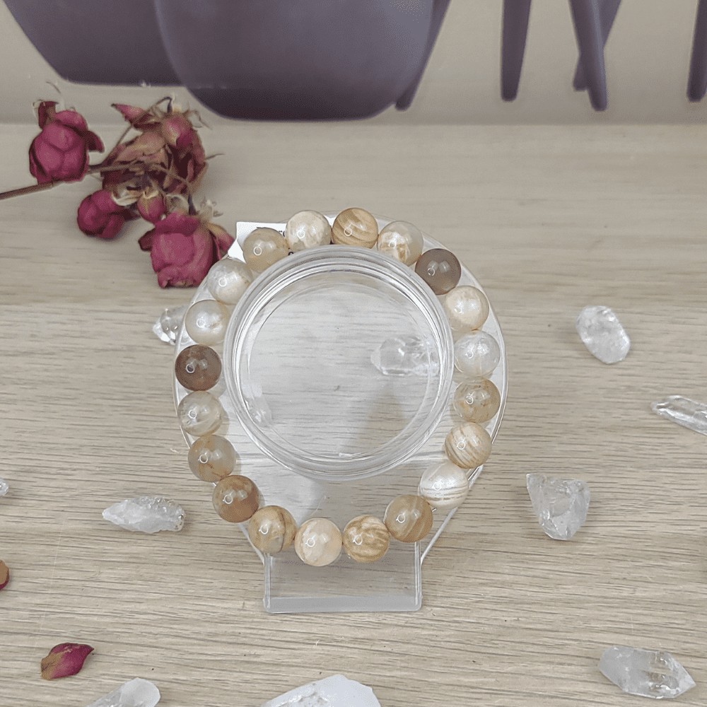 Bracelet femme pierre de lune