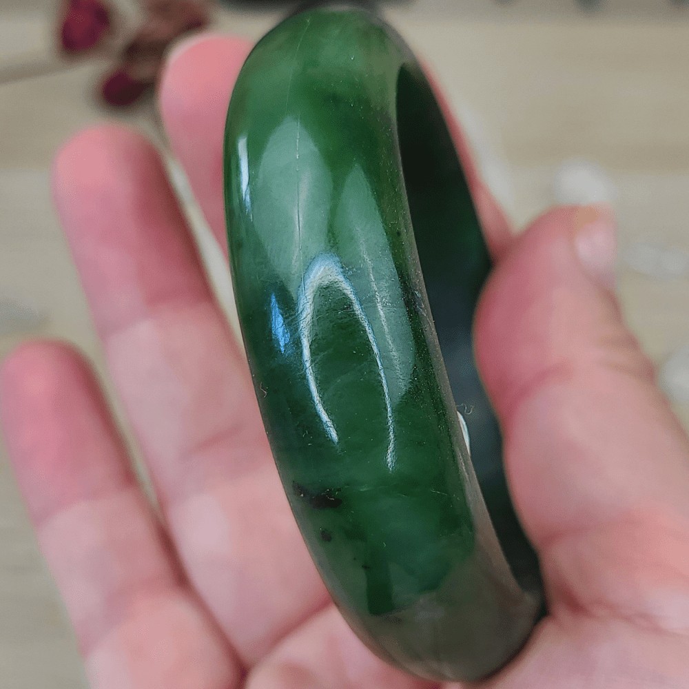 BRACELET JONC - JADE NEPHRITE - AFGHANISTAN