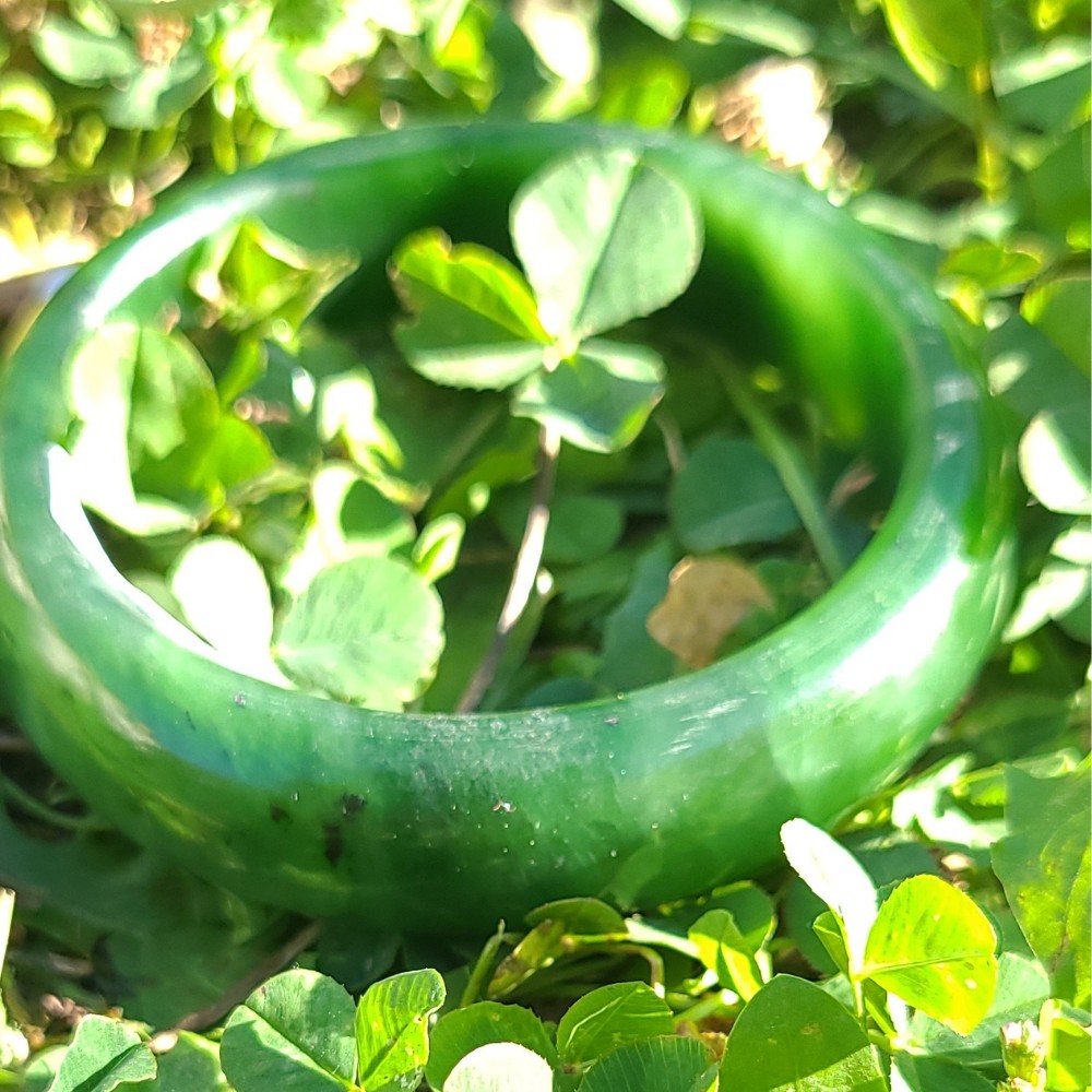 BRACELET JONC - JADE NEPHRITE - AFGHANISTAN
